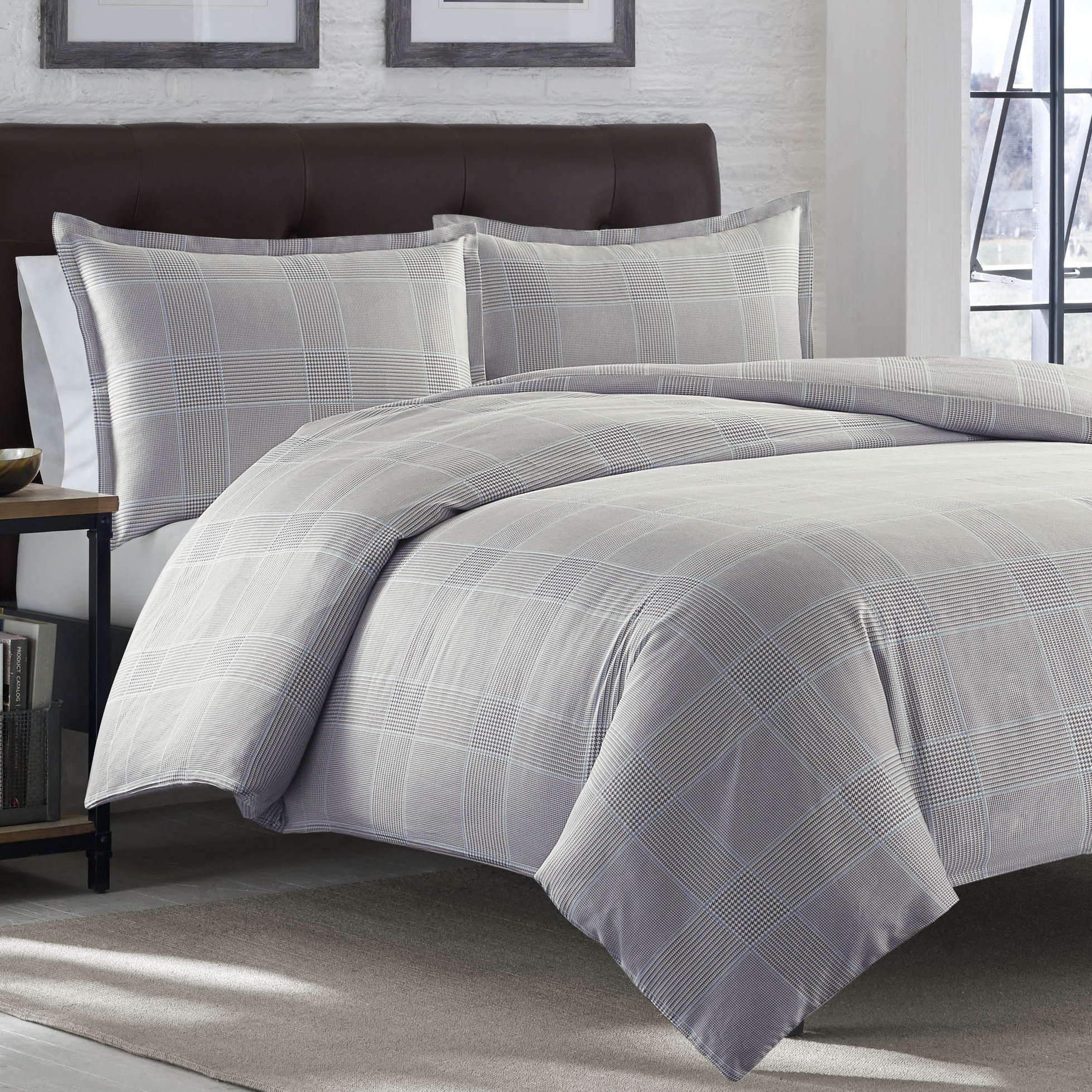 Eddie Bauer Fauntleroy 3 Piece Reversible Duvet Cover Set & Reviews