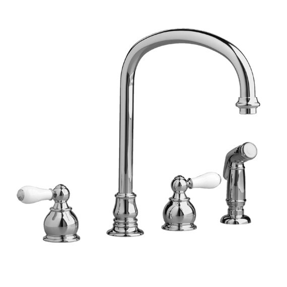 American Standard Hampton Two Handle Widespread Kitchen Faucet with