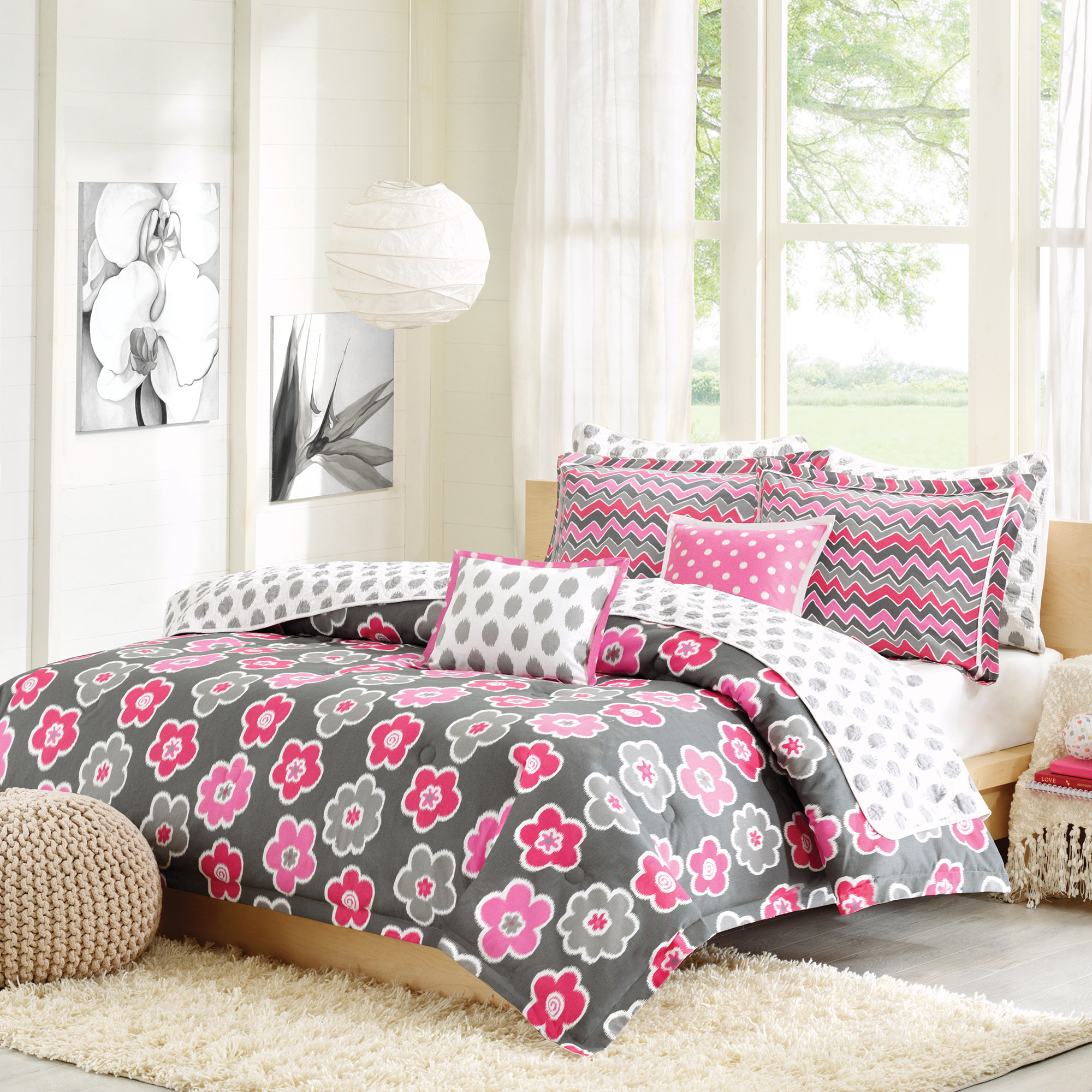 hton hill ikat petals comforter set wayfair hton hill ikat petals comforter set wayfair