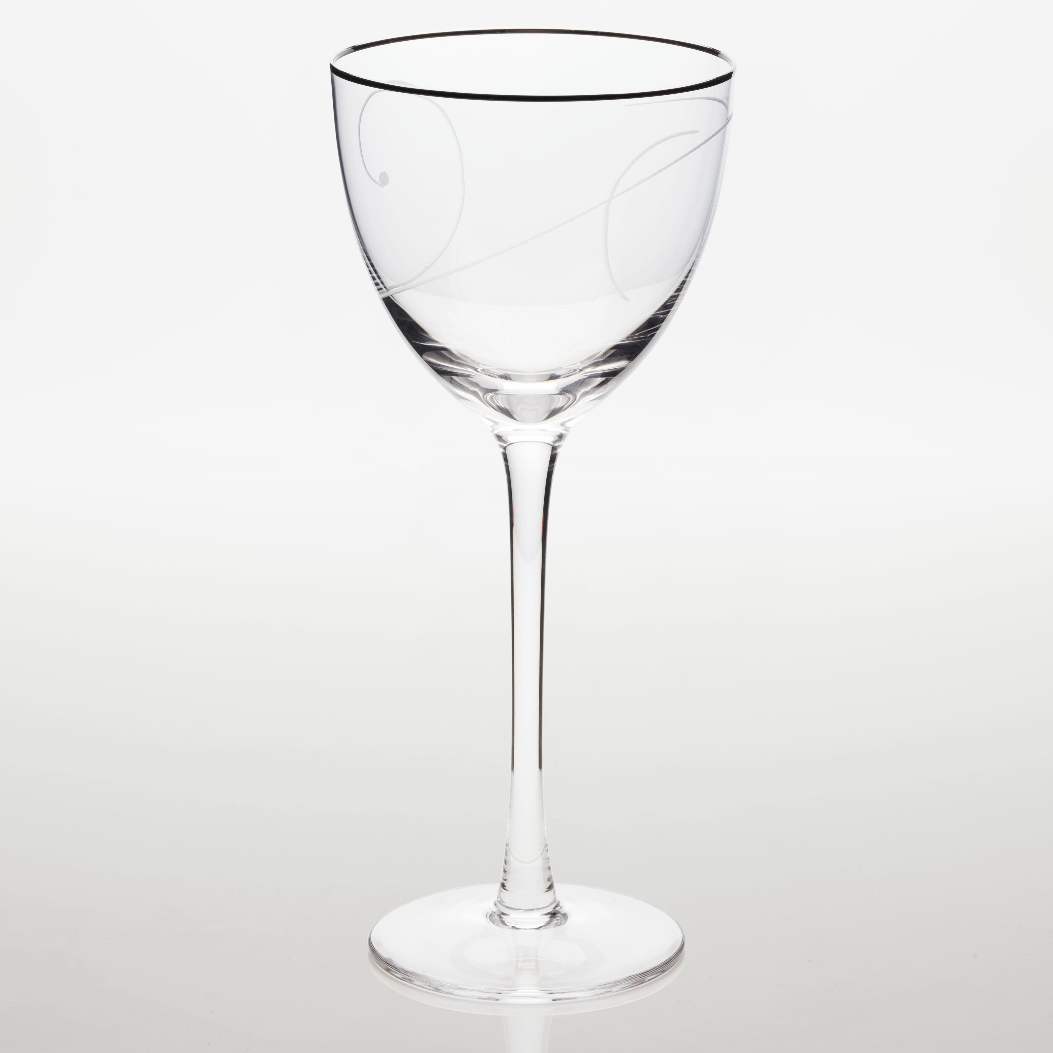 Noritake Platinum Wave Dessert Wine Glass Wayfair