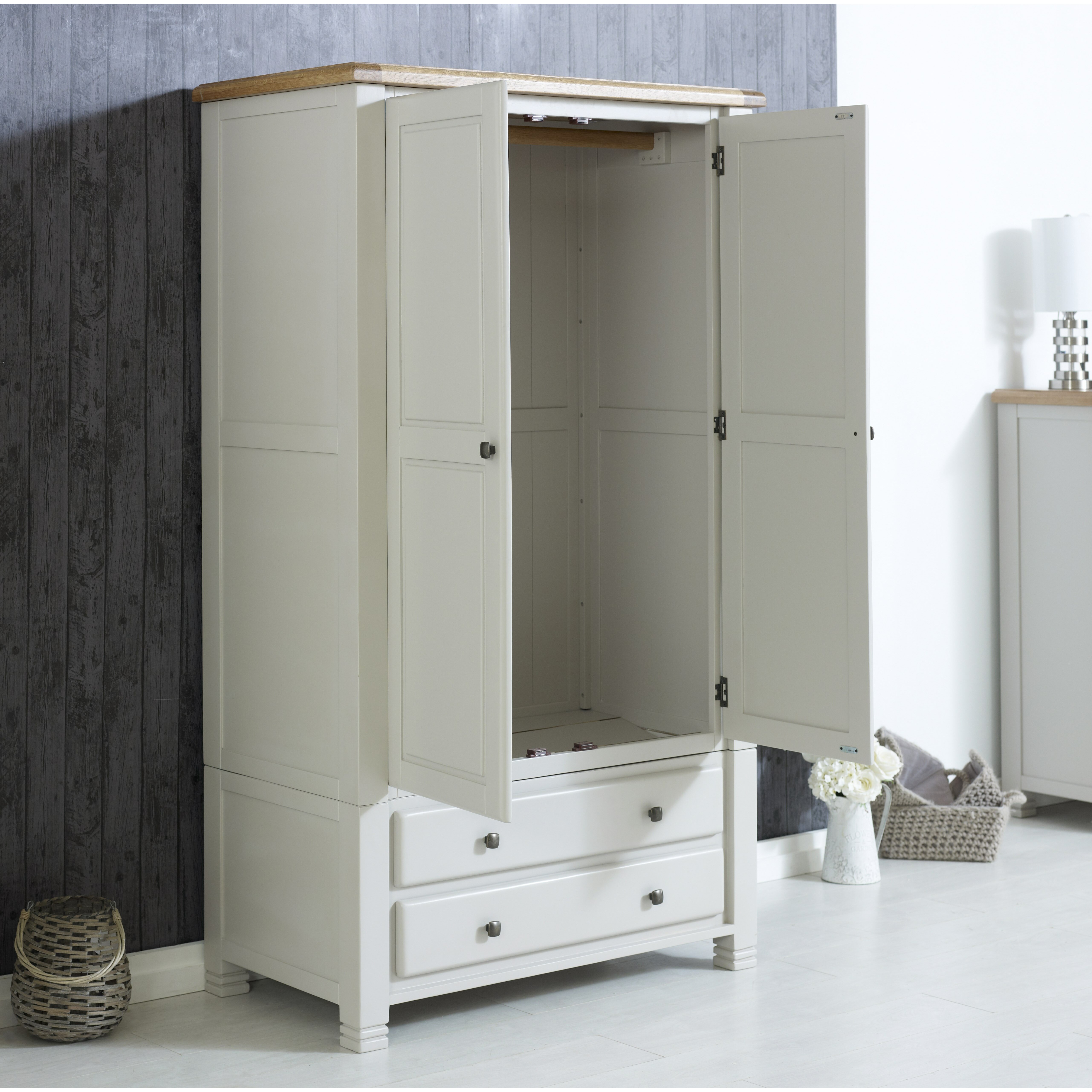 Birlea Woodstock 2 Door Wardrobe | Wayfair UK