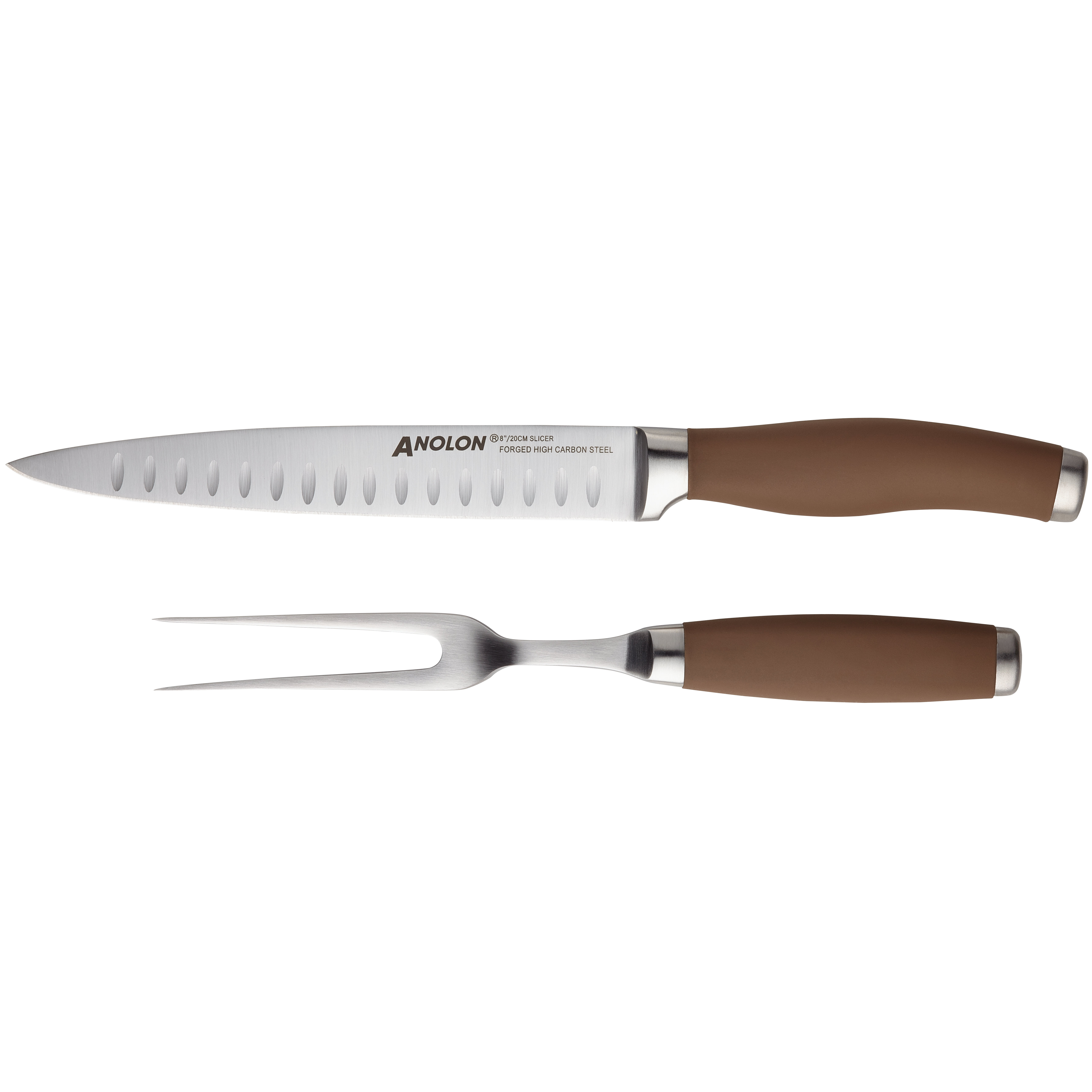 Anolon 2 Piece Carving Knife and Meat Fork Set & Reviews Wayfair