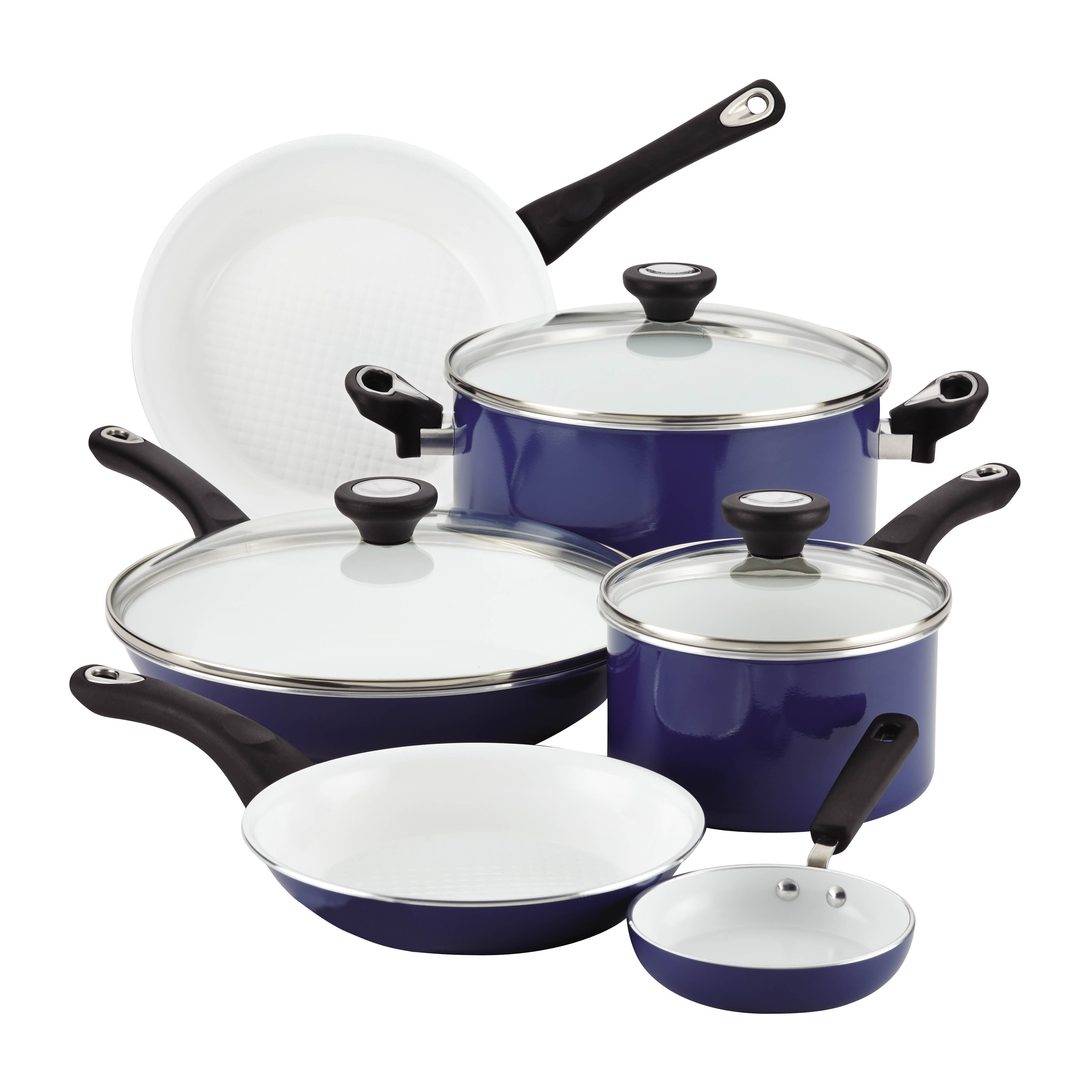 Farberware Purecook Ceramic Nonstick Cookware 12 Piece Cookware Set