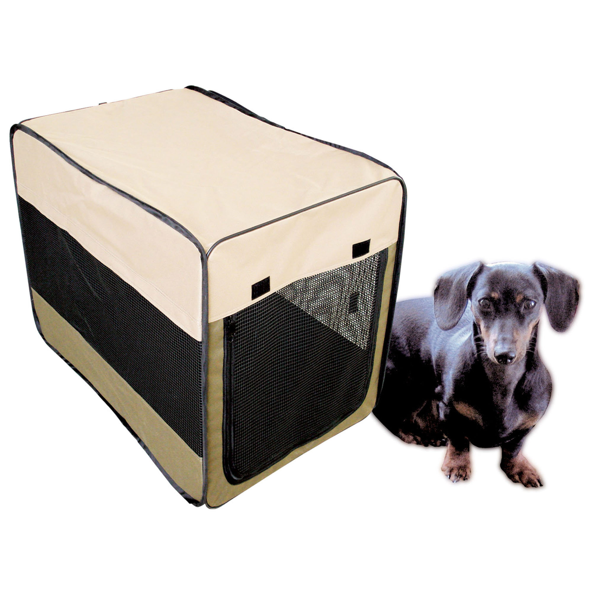 Buffalo Tools Soft Sided Steel and Cloth Portable Yard Kennel & Reviews