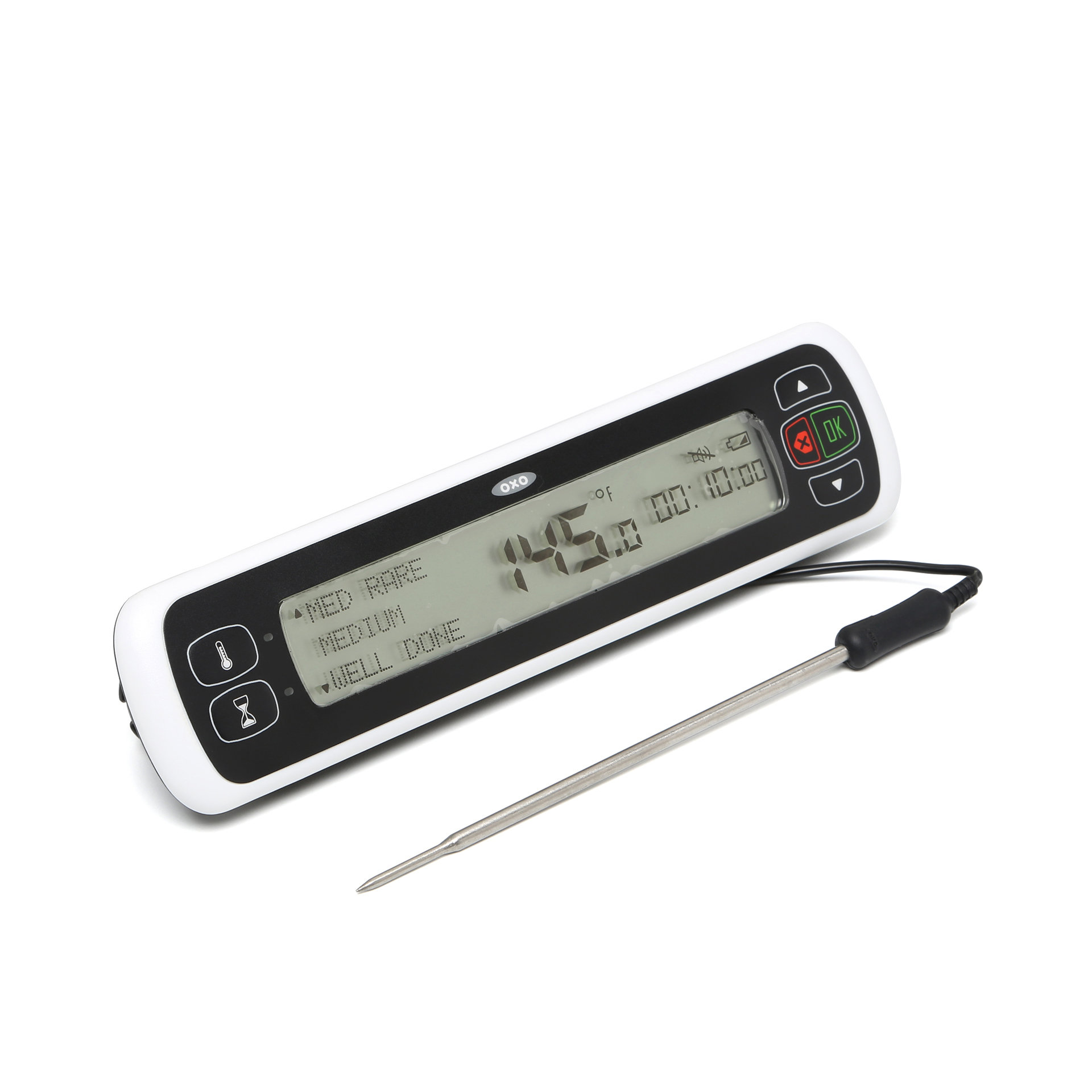 OXO Good Grips Stainless Steel Chef's Digital LeaveIn Meat Thermometer & Reviews Wayfair