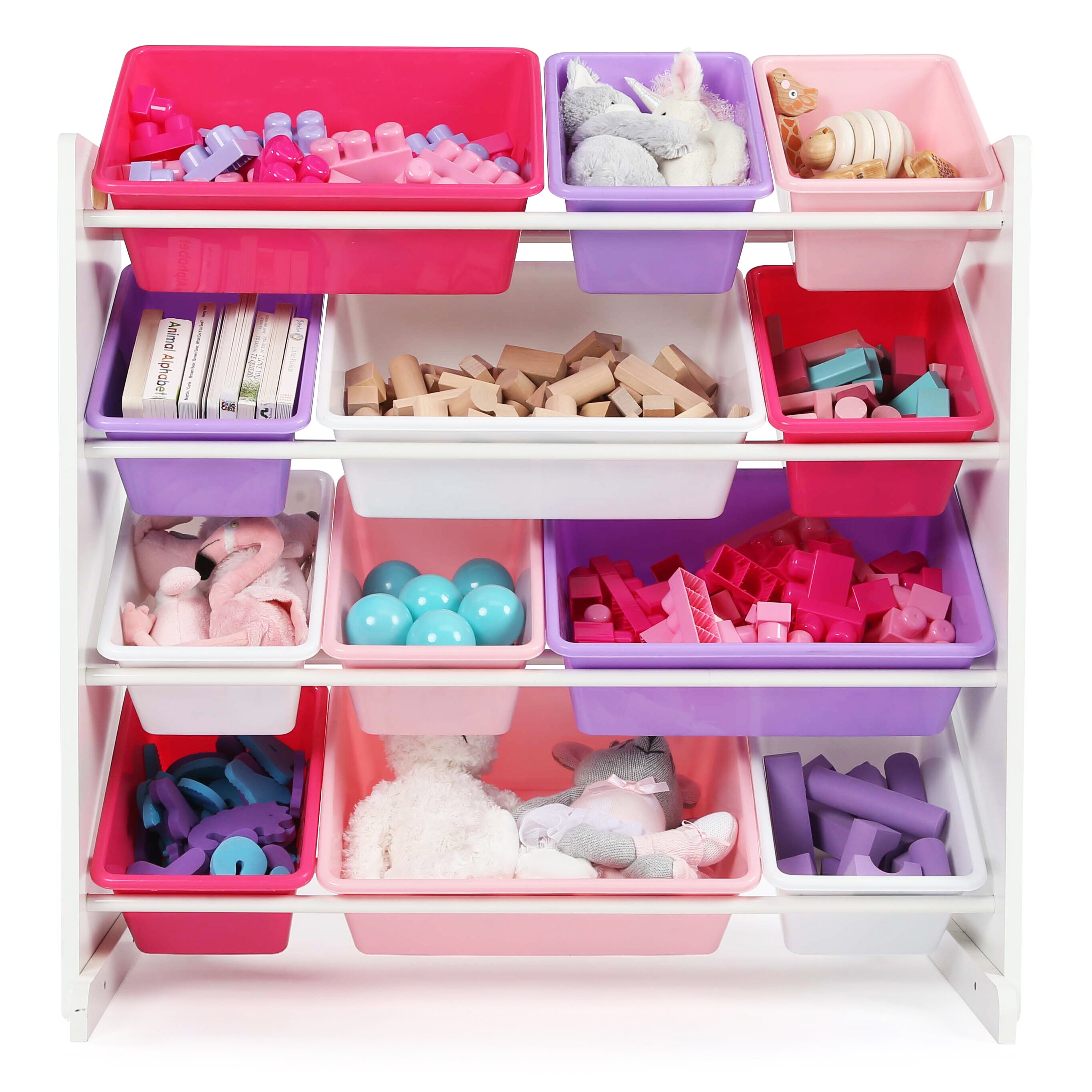 white toy organiser