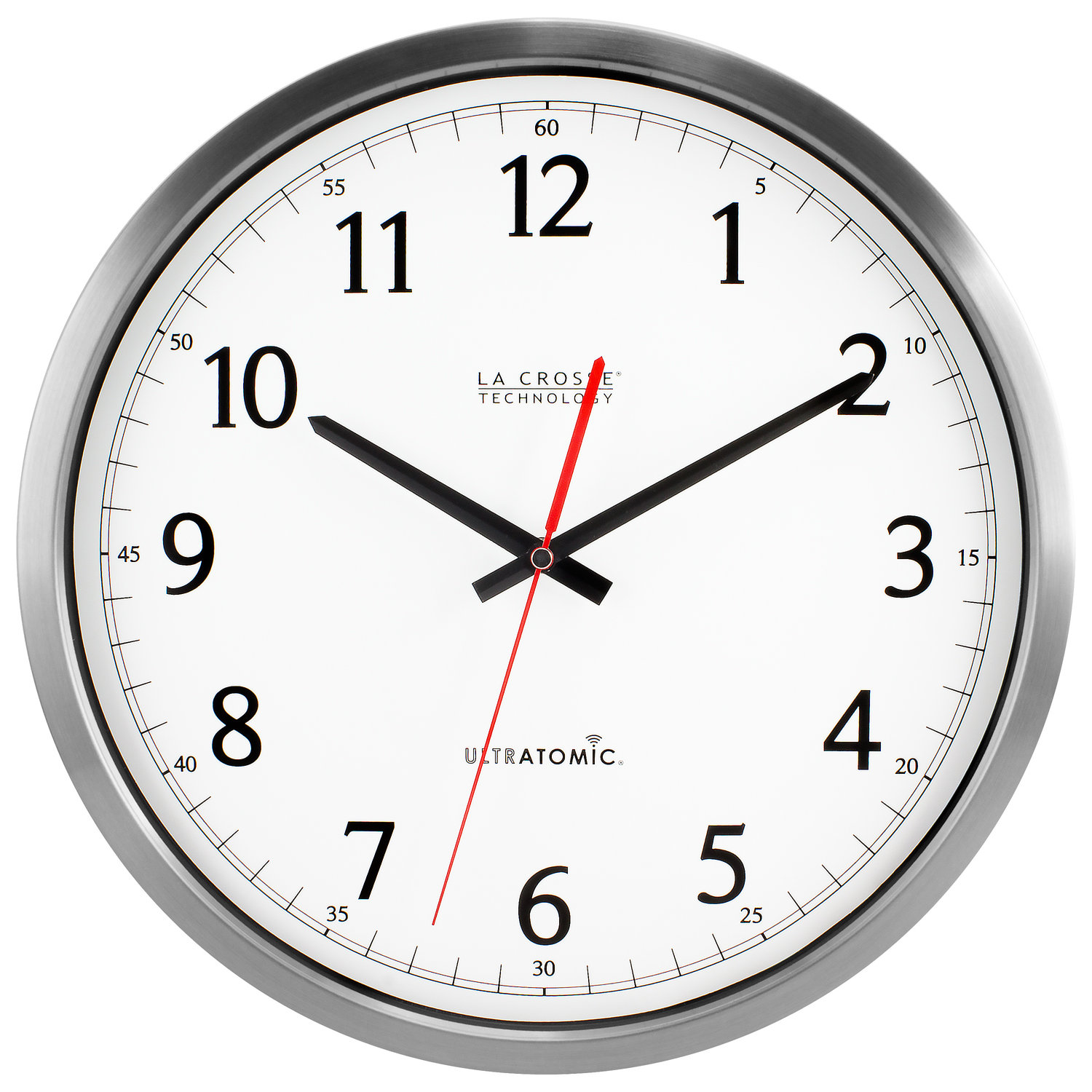 La Crosse Technology 14" UltrAtomic Analog Wall Clock Wayfair