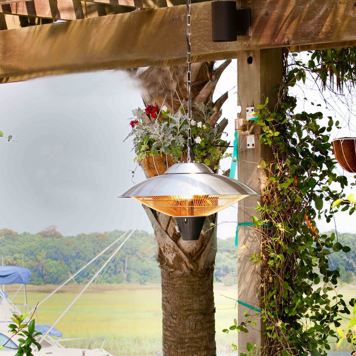 AZ Patio Heaters Hanging Electric Patio Heater & Reviews Wayfair