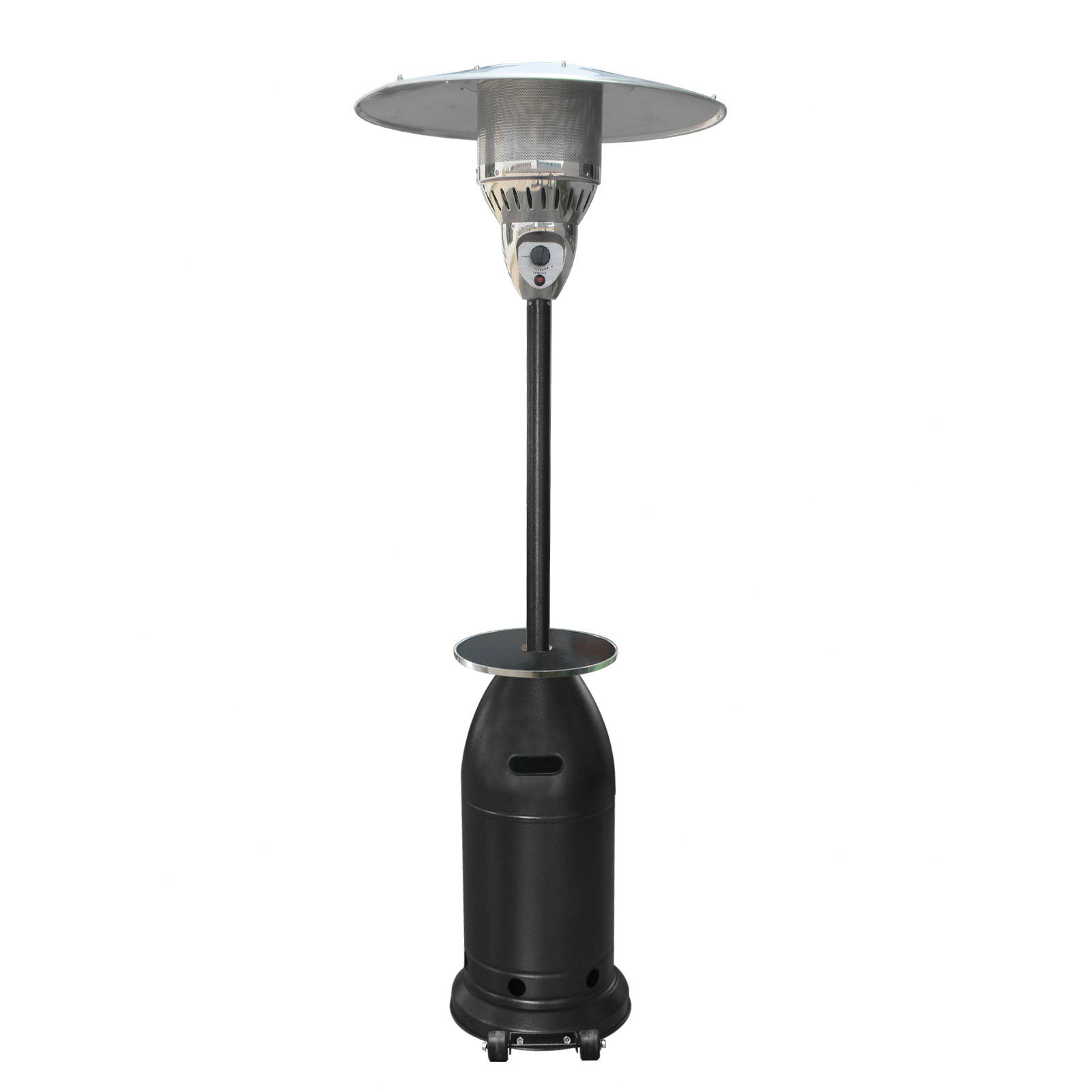 AZ Patio Heaters Tall Tapered Propane Patio Heater with Table & Reviews
