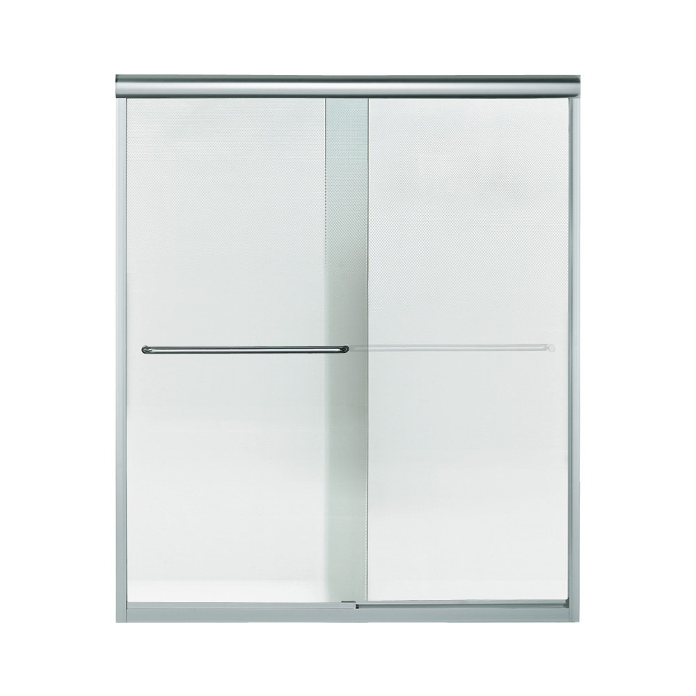 Sterling by Kohler Finesse 70.06" x 59.63" Sliding Frameless Shower
