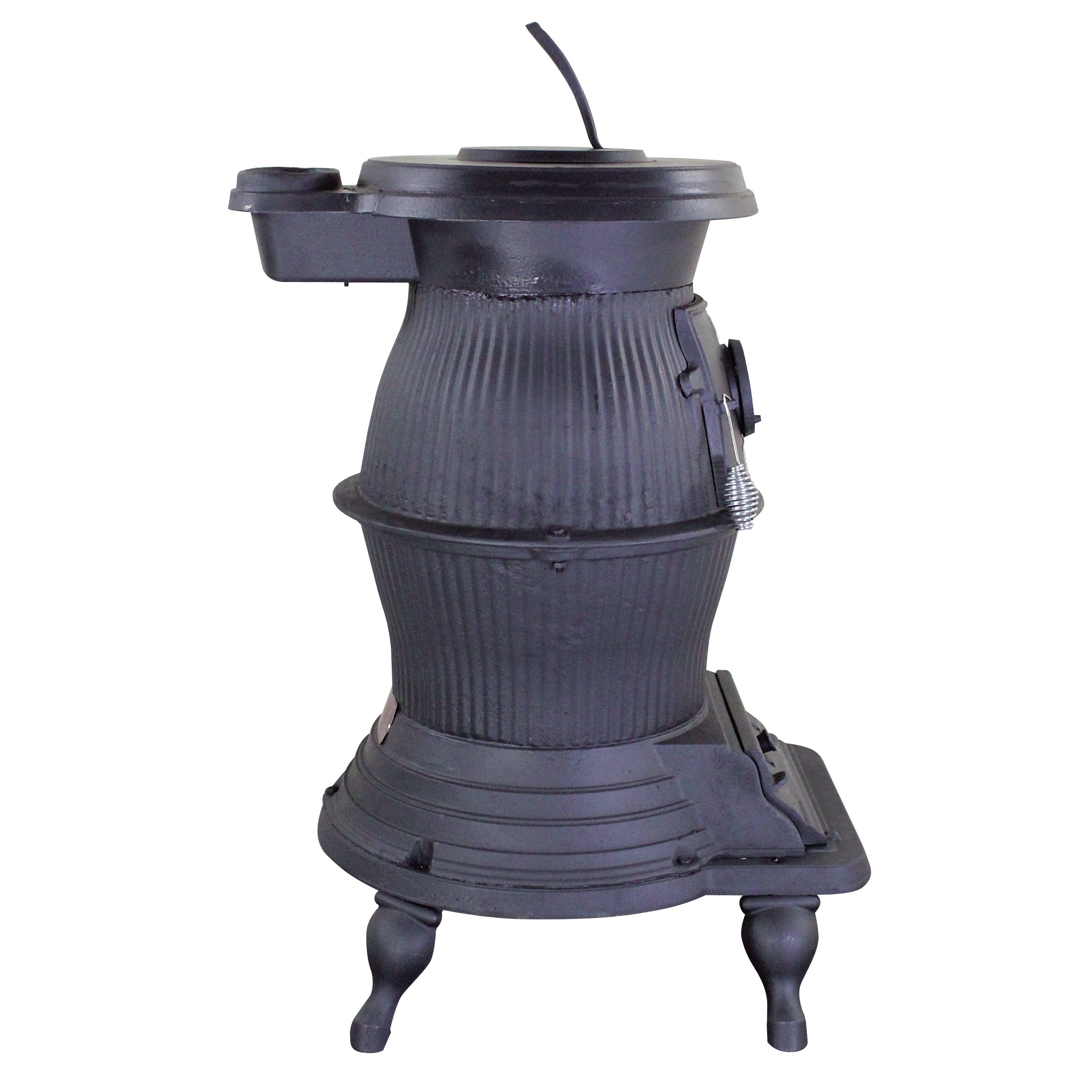 US Stove Railroad Potbelly 1,500 Square Foot Coal Stove | Wayfair